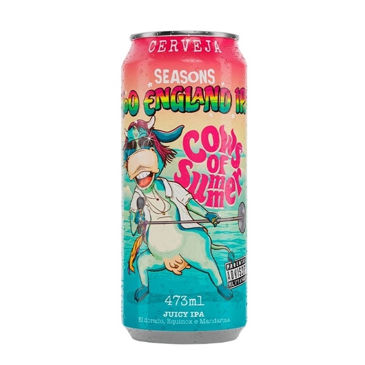 Cerveja Seasons Cows of Summer Juicy IPA Lata 473ml | Shopee Brasil