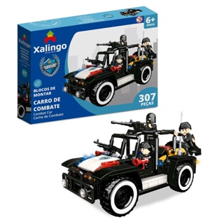 Blocos de Montar Carro de Combate - Xalingo