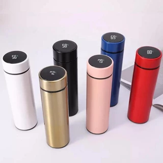 Garrafa Térmica Inteligente Sensor De Temperatura Digital Led Café Água Quente Gelado