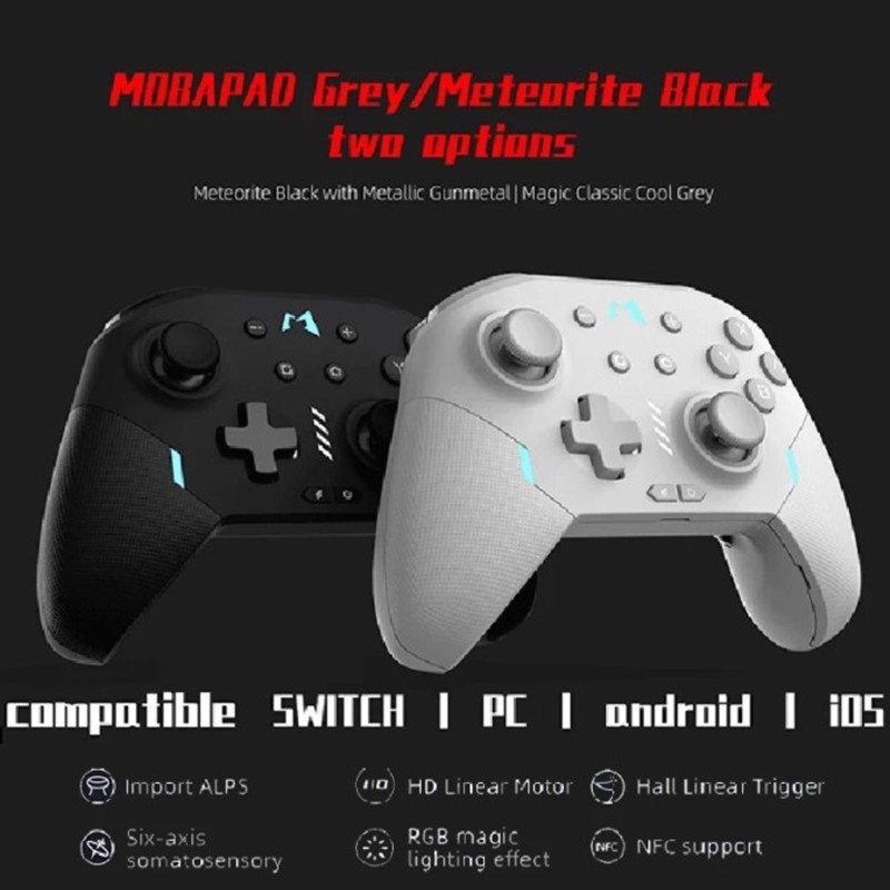 MOBAPAD M9 Controlador De Jogos Sem Fio Bluetooth Gamepad Joystick De ...