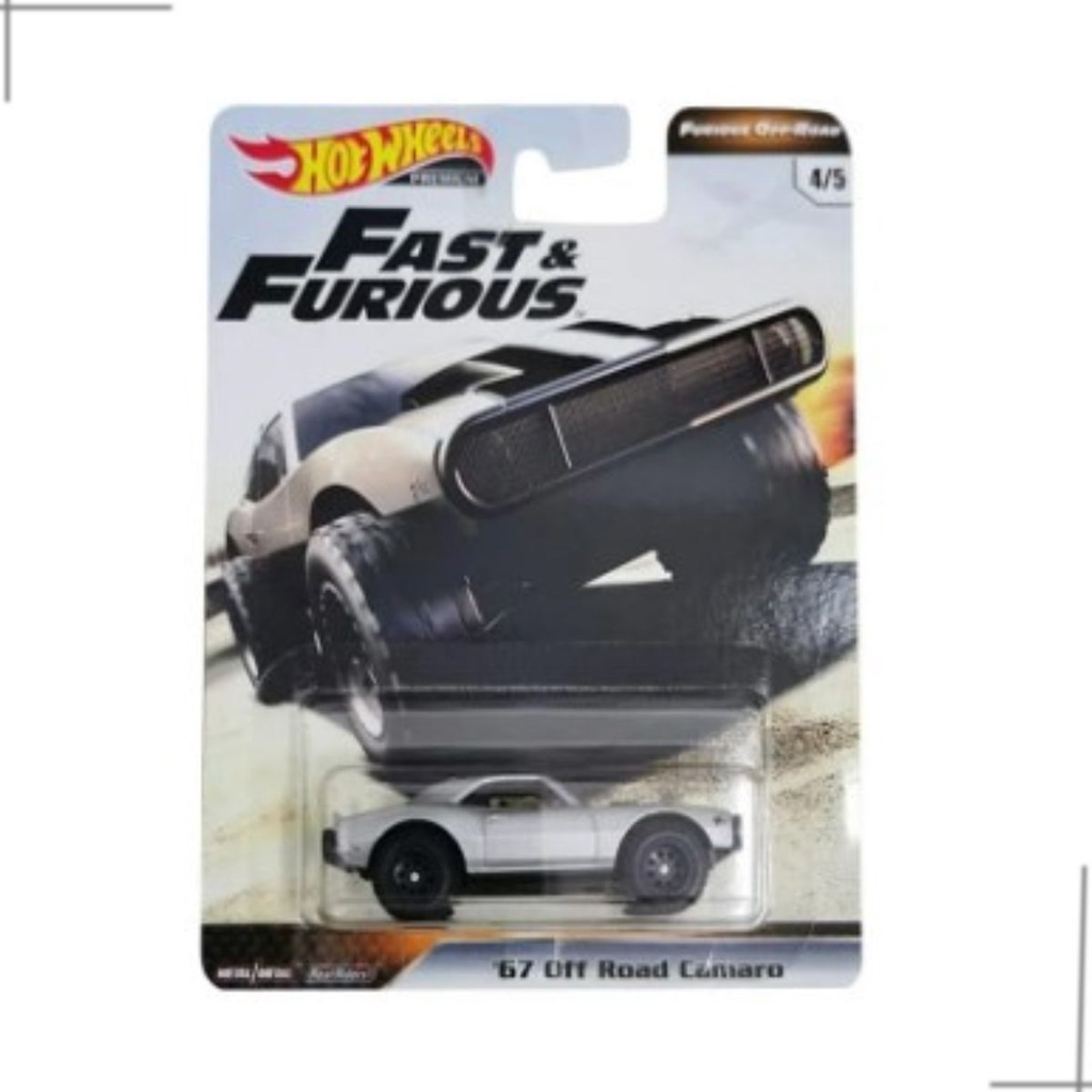Hot Wheels Velozes e Furiosos 67 Off Road Camaro Mattel GBW99