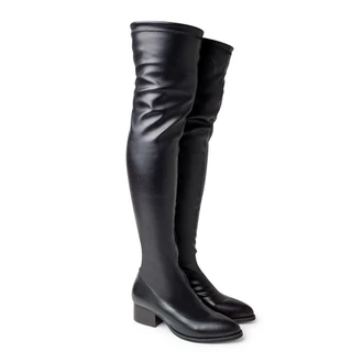 Bota Napa Confort Stretch Preto Cano Longo 9700.01_1