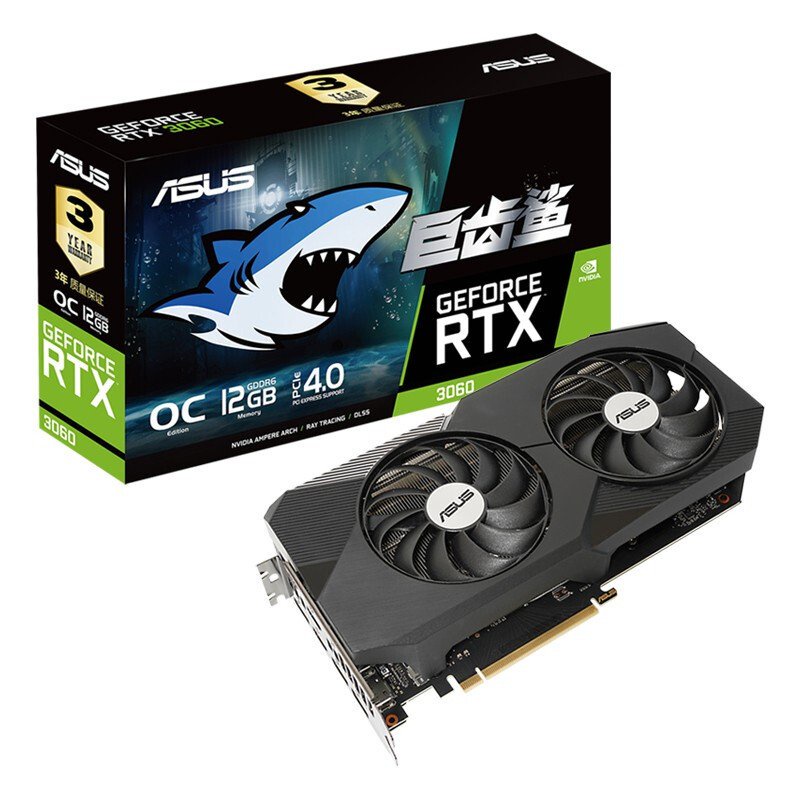 Placa Gráfica ASUS ATS RTX3060 O12G GAMING GPU RTX 3060 12GB LHR Novo ...
