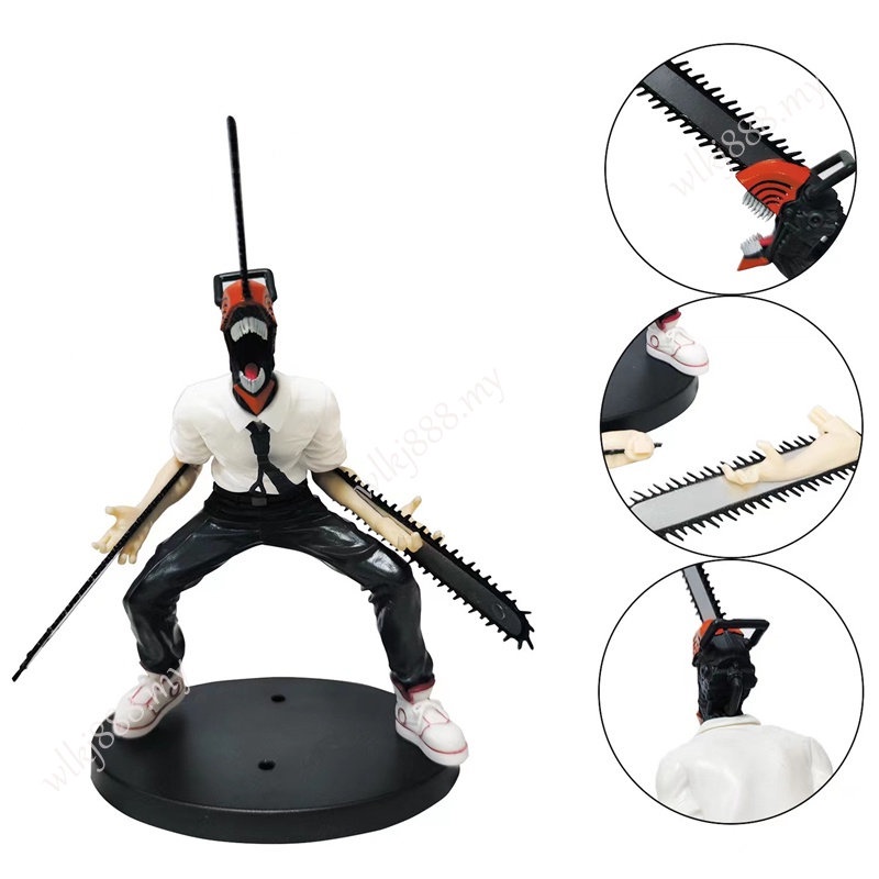 Anime Chainsaw Man Figuras, Suportes Acrílicos Makima, Placa Modelo de  Personagem, Decoração de Mesa, Sinal em Pé, Presentes de Brinquedo, 15cm