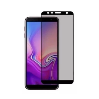 Película privacidade anti spy original premium ultra vidro para galaxy J6 PLUS