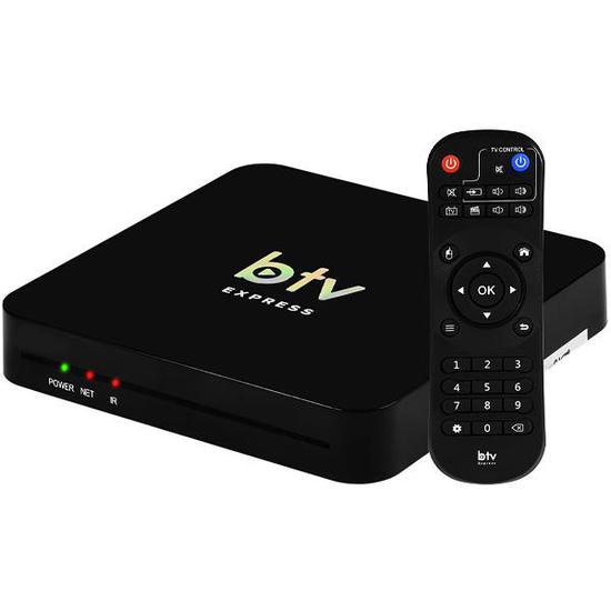 Receptor TV Box BTV Express E13 4K Android Wifi Preto Shopee Brasil