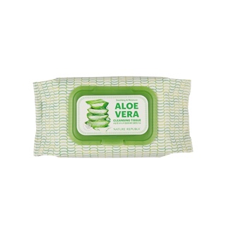 [Tecido De Limpeza Calmante E Umidade Aloe Vera