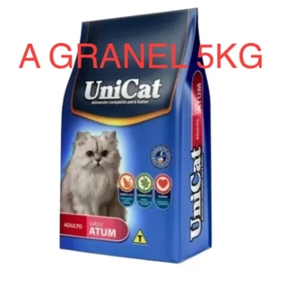 Kit 5 kg Ração Unicat Atum Para Gatos Adultos