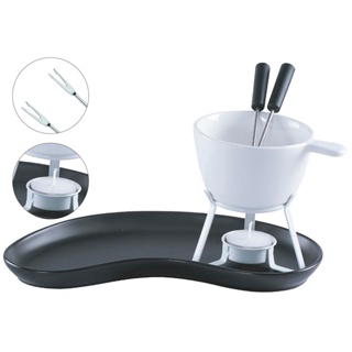 Aparelho Fondue 10 peças Kit de Fondue Antiaderente, Brinde com o