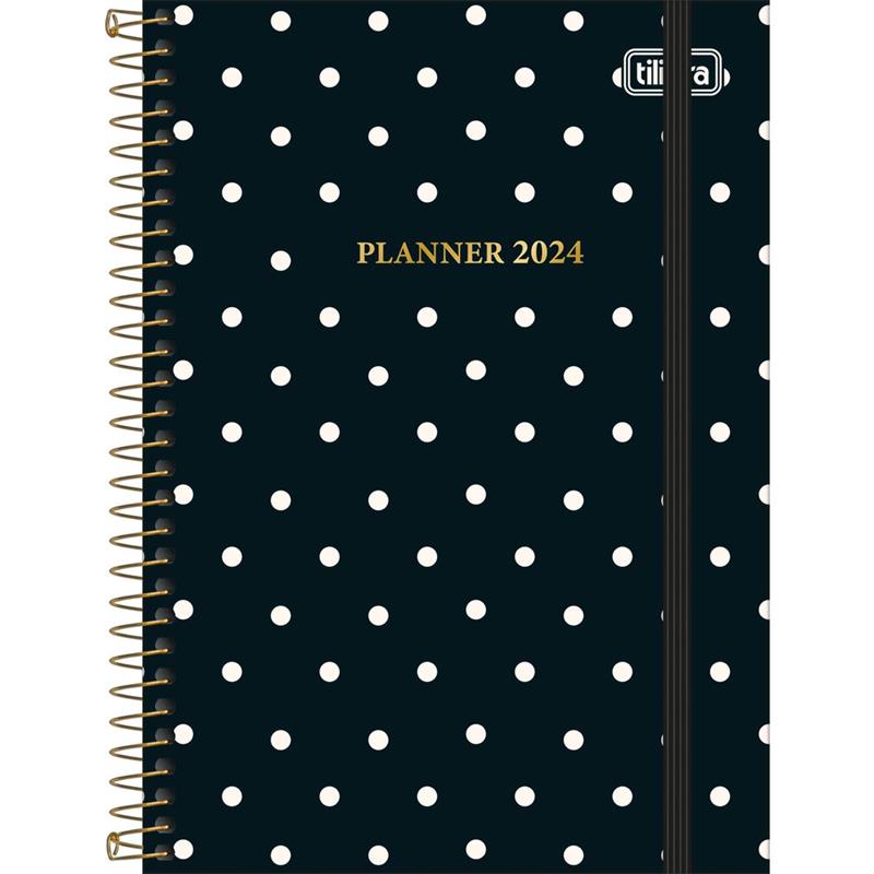 Planner Tilibra 2024 West Village Pequeno Capa Dura 80fls. | Shopee Brasil