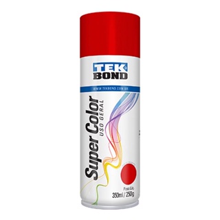 Tinta spray vermelho 350ml - TEKBOND