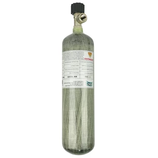 Cilindro Scuba Leão Modelismo Fibra Carbono 300 BAR 3L