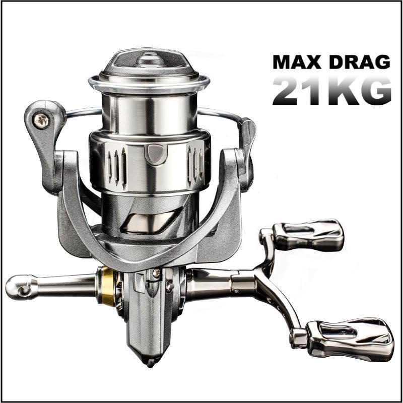 Mavllos Full Metal Max Drag 25KG Jigging Spinning Fishing Reel