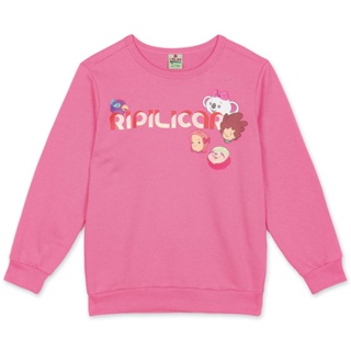 Conjunto Blusão e Legging Moletom Infantil Menina Mundo Ripilica