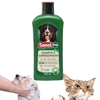 Shampoo Condicionador Sanol Dog 500ml