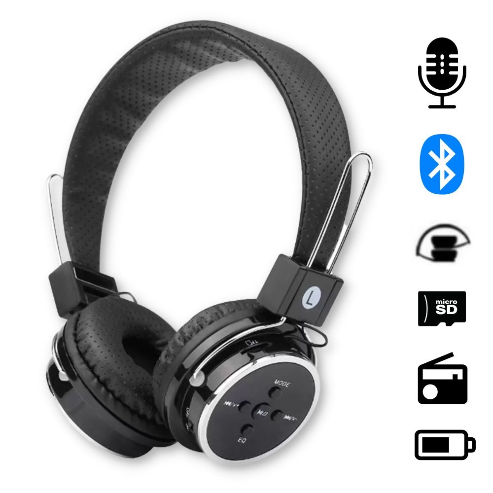 Fone De Ouvido B05 Bluetooth Headset Wireless Sem Fio P2 Preto Branco Vermelho Cinza Azul