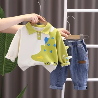 Roupas De Outono Para Bebês Meninos Conjuntos De