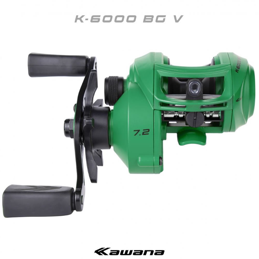 Carretilha Maruri Kawana K-6000 Bg Drag 6,8kg Verde Dir/Esq