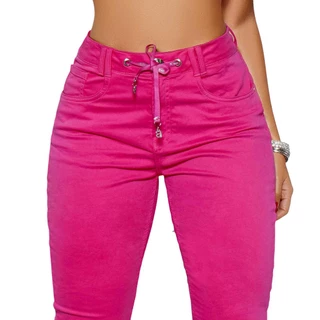Calça Jogger Feminina Barbie Core Pit Bull Jeans Tendência