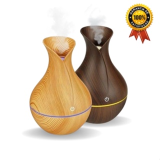 Difusor Umidificador Aromatizador De Aroma Com Luz Noturna Colorida Para Casa e Escritório Carro