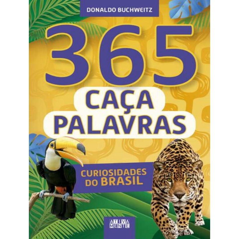 365 Caca-Palavras - Curiosidades Do Brasil | Shopee Brasil
