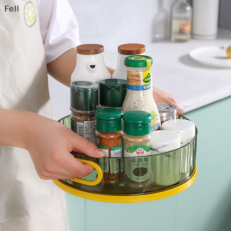 Spice Rack Spice Jars Organizer 360 Rotating Tempero Holder