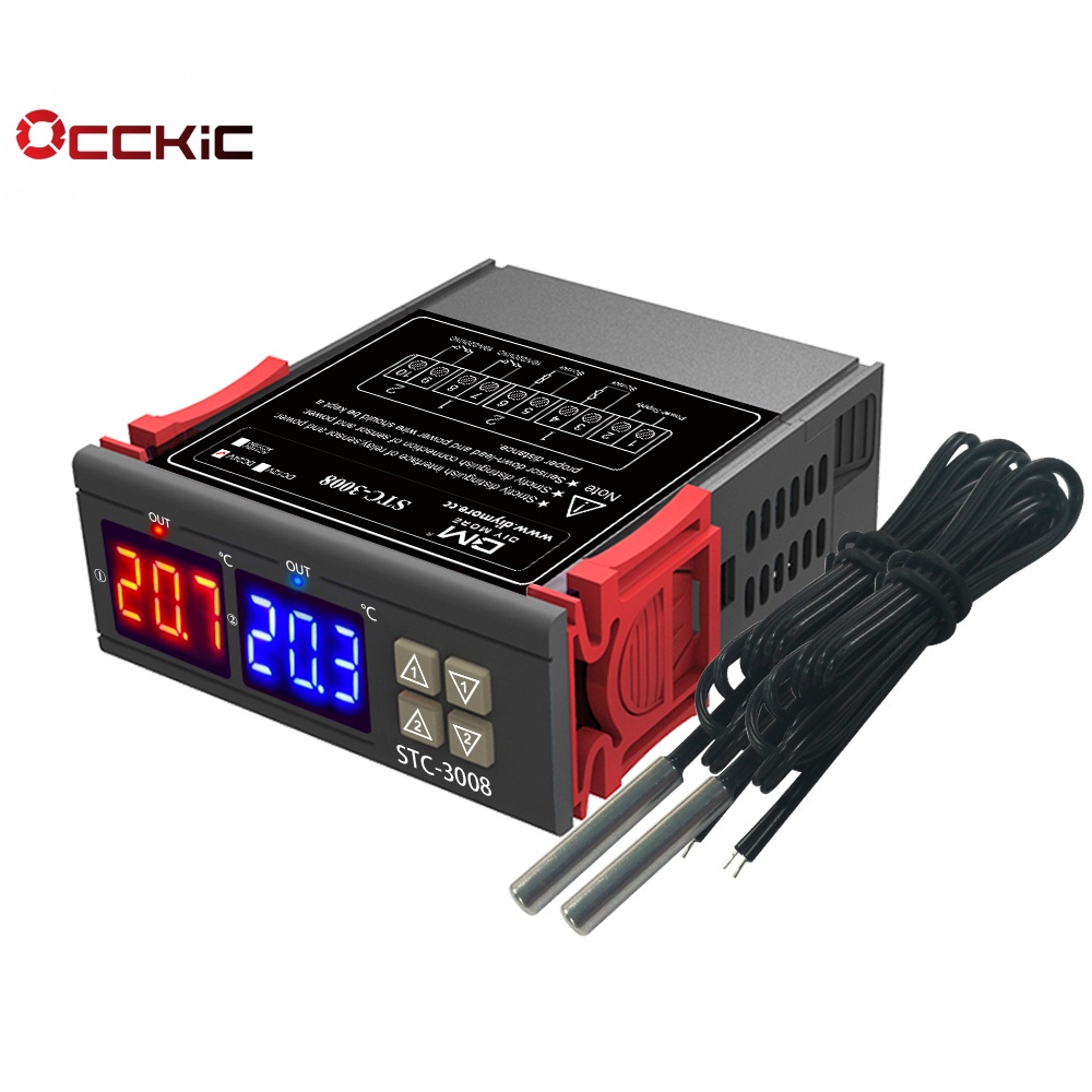 STC-3008 Regolatore Termostato Di Temperatura AC 110V-220V - Foto 11
