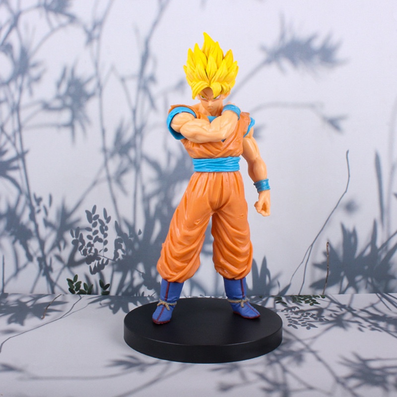 18-21cm Anime Dragon Ball Despertar Filho Goku Vegeta Ação Figura Coleção  De PVC Modelo De Estátua Brinquedos De Aniversário Para Crianças Boneca  Presentes