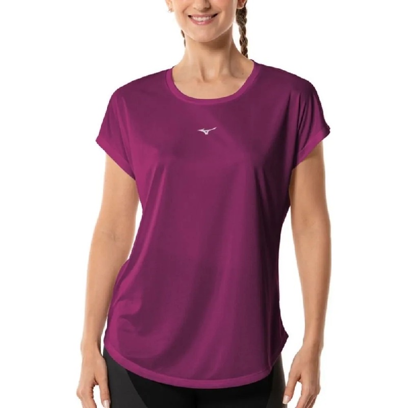 CAMISETA MIZUNO SPARK NEW FEMININA ROSA