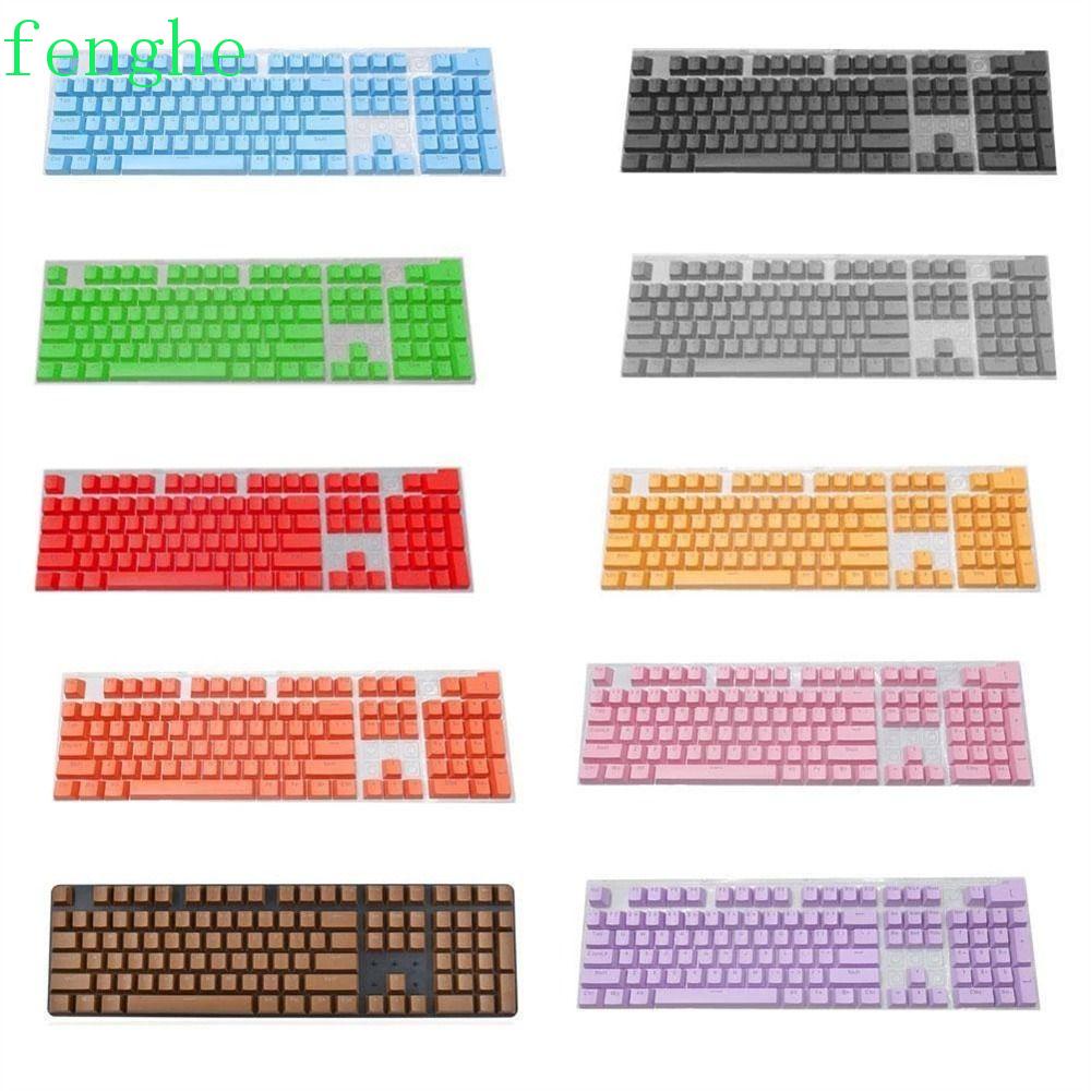 Teclado Em Branco FENGHE Keycap 104Pcs ABS 980k 61/87 Injeção OEM Colorida Keycaps