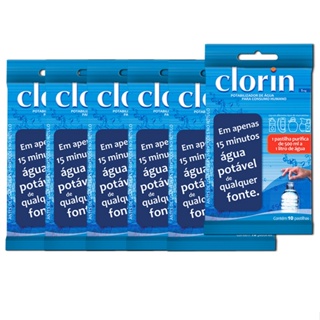 Purificador de Água Clorin 1 Com 60 Pastilhas