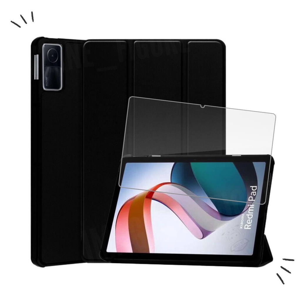 Kit Capa Smart Case Para Tablet Redmi Pad 10.6 (2022) + Pelicula