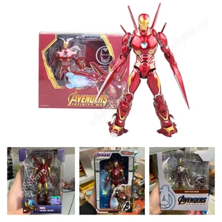 SHF MK50 Homem De Ferro MK85 MK46 Vingadores Marvel Articulado Ação Figura Brinquedos Modelo Bonecos Figurino