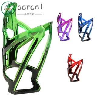 AARON1 Gaiola De Bicicleta Redonda Bordas Estáveis Bicolor Acessório Leve Gradiente Colorido Suporte