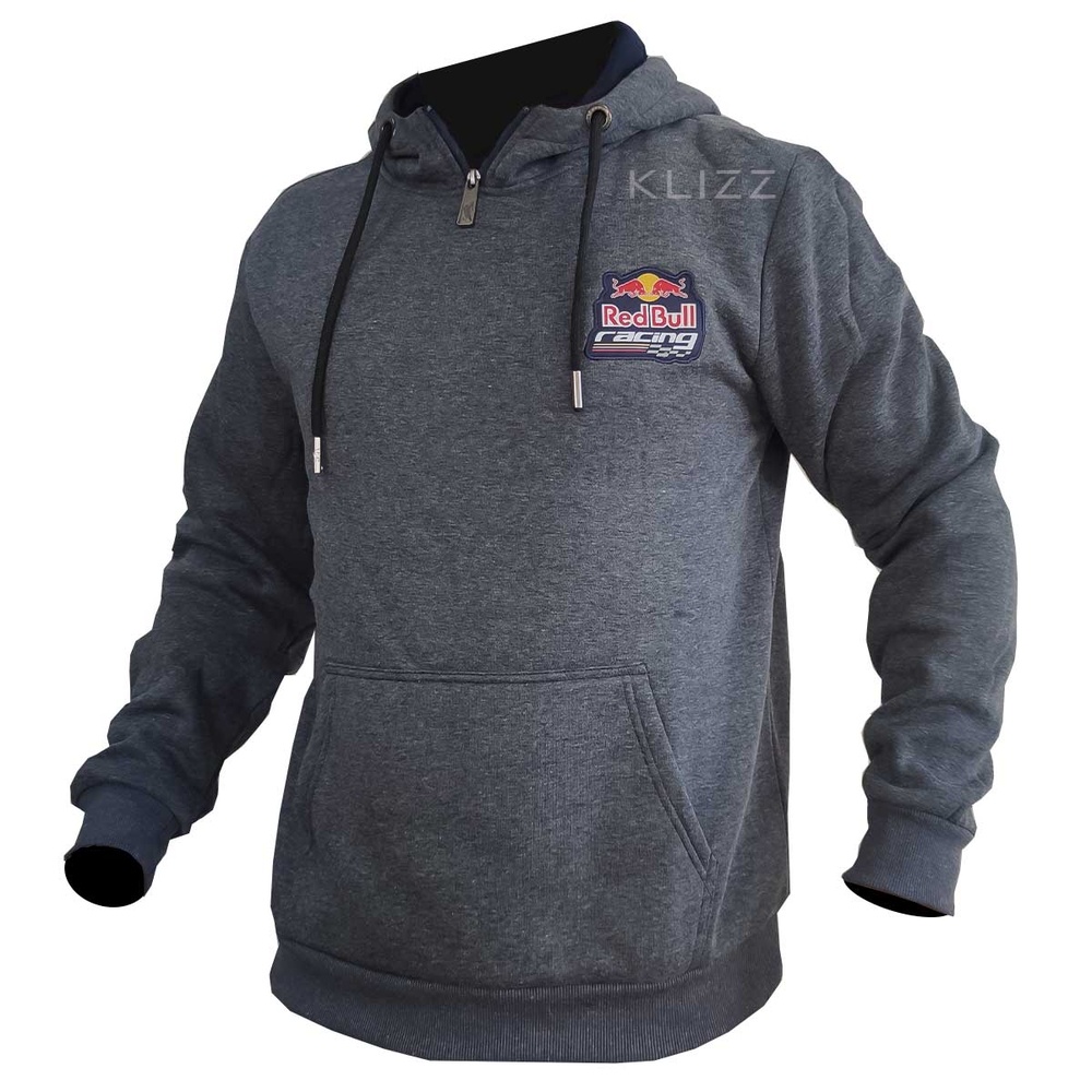 Moletom Masculino Red Bull Racing Blusa De Frio Canguru