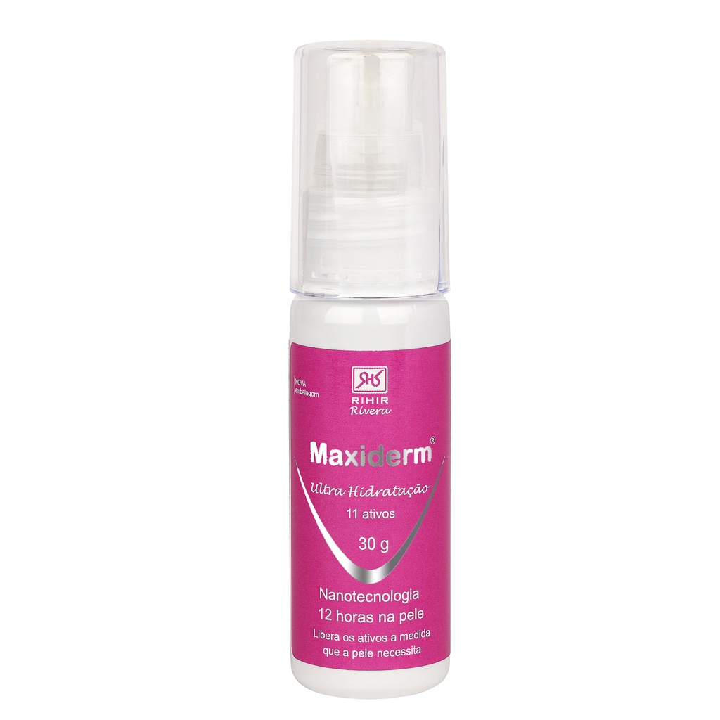 Maxiderm Nanotecnologia 30 g PUMP Ultra Hidratação - RHR | Shopee Brasil