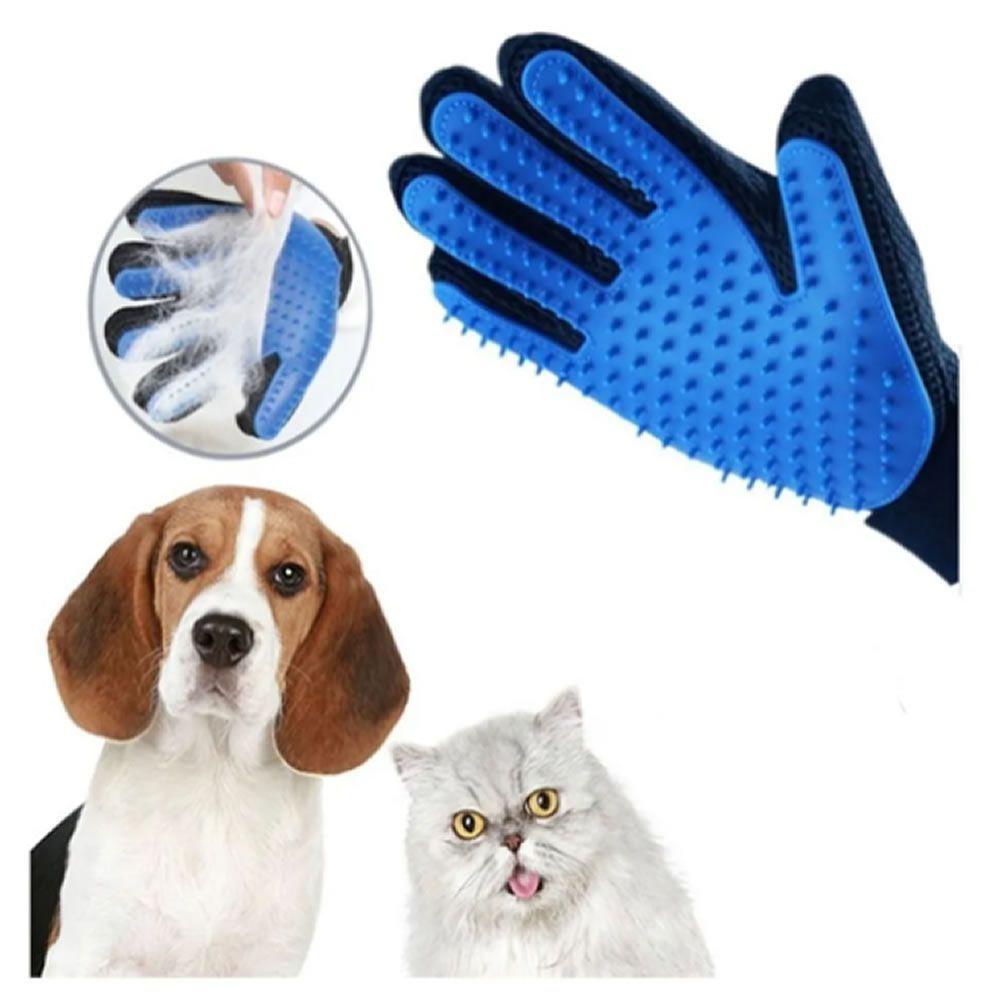Luva Escova Nano Magnética Tira Pelos De Pet Cães E Gatos Pronta Entrega Promoção