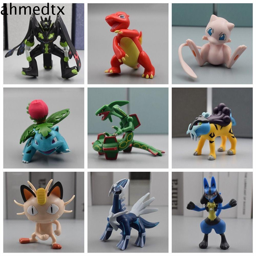AHMEDTXB Brinquedos De Ação Charmander , 3,5-11cm Thunder Poke-mon Figura , Aniversário Starly Weavile Lucario Greninja Coleção De Fãs