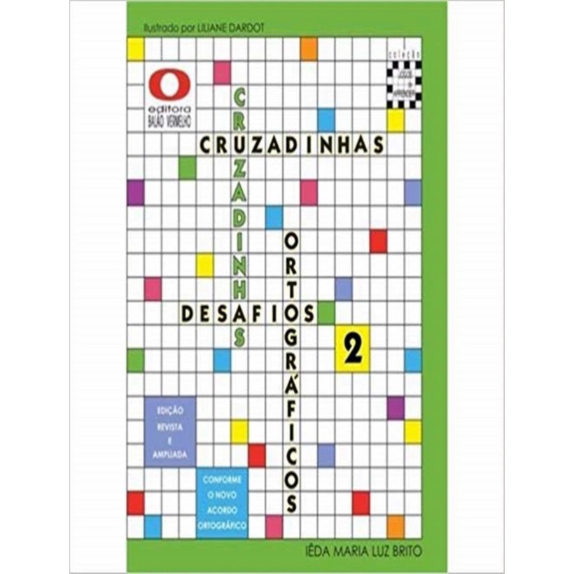 Livro - Cruzadinhas - Desafios Ortograficos 2 | Shopee Brasil