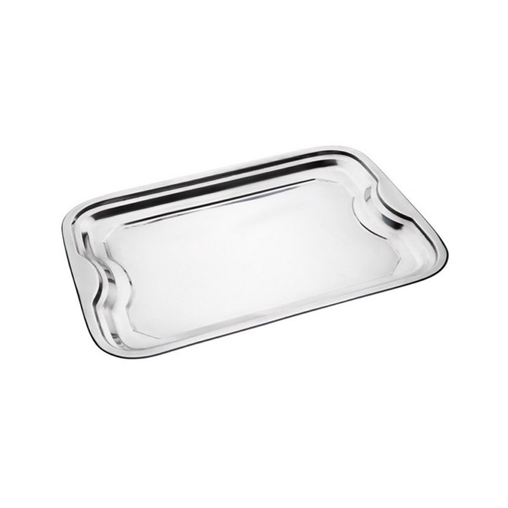 BANDEJA RETANGULAR INOX 35 CM | Shopee Brasil
