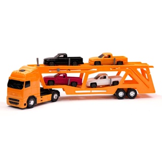 Caminhão Voyager Cegonheira Laranja - Roma