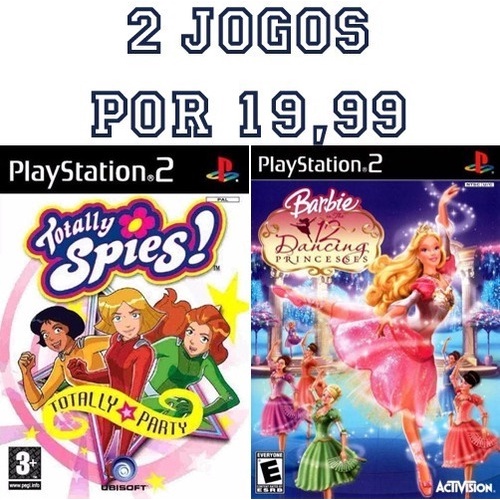 Barbie in The 12 Dancing Princesses jogo playstation ps2