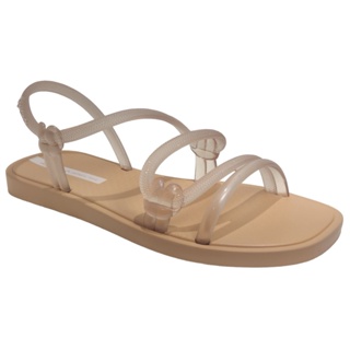 Sandália Feminina Papete Rasteira Casual com Brilho Ipanema 26985