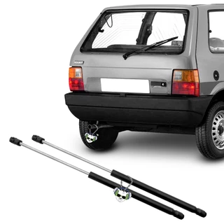 Par de Amortecedor de Porta Mala Tampa Traseira Fiat Uno 1984 1985 1986 1987 1988 1989 1990 1991 1992 1993 1994 1995 1996 1997 1998 1999 2000 2001 2002 2003 2004 2005 2006 2007 2008 2009 2010