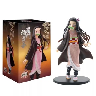 Boneco De Ação Anime Demon Slayer Kimetsu No Yaiba Figura Kamado Tanjirou  16cm / Agatsuma Zenitsu Nezuko Guerreiro Pvc Modelo Brinquedos