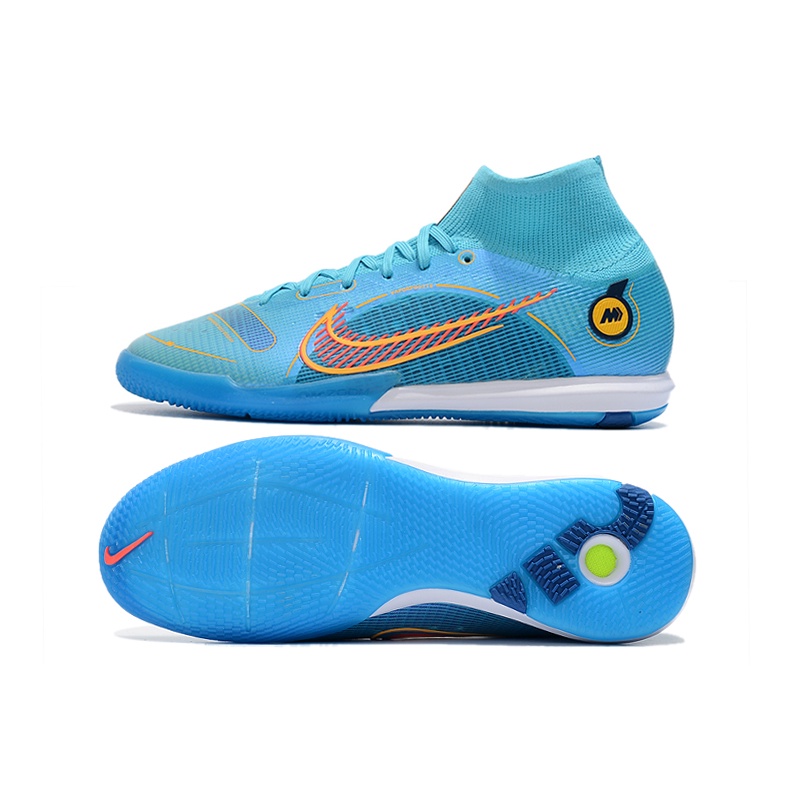 Tênis De Futebol chuteira futsal de botinha Masculino De Couro 9 Elite IC Indoor chuteira de quadra cano alto Football Sneakers Original