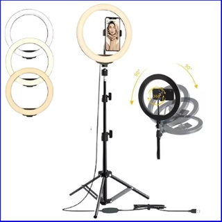 Ring Light Led Iluminador 26cm Completo 1,7m?Tripe?170cm