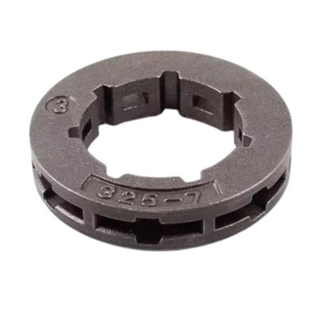 Rolete Pinhão Coroa 7 Dentes 325 para Motosserras Importadas 45cc 58cc