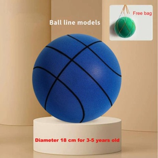 Bola saltitante silenciosa de basquete para crianças, bolas