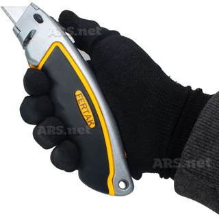Estilete De Metal Trapezoidal de Segurança Profissional 18mm C/ 5 Lâminas